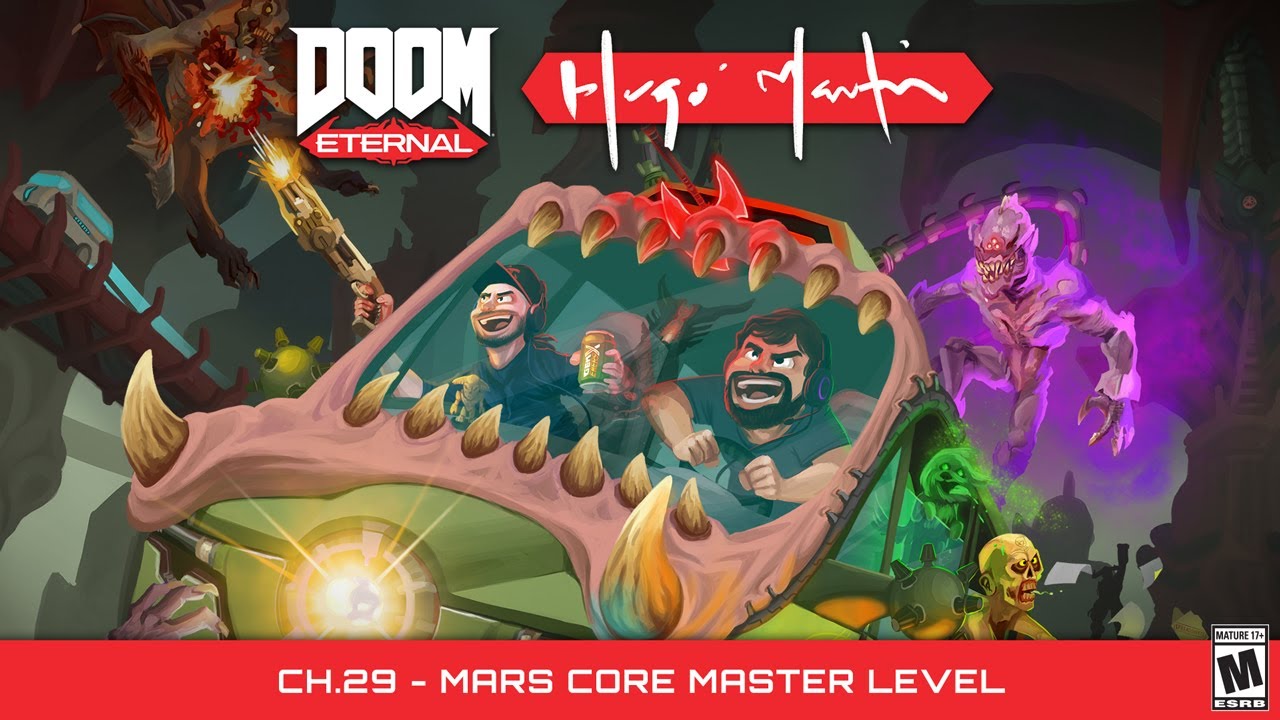 DOOM Eternal: Hugo Martin’s Game Director Playthrough — Ch.29 Mars Core Master Level