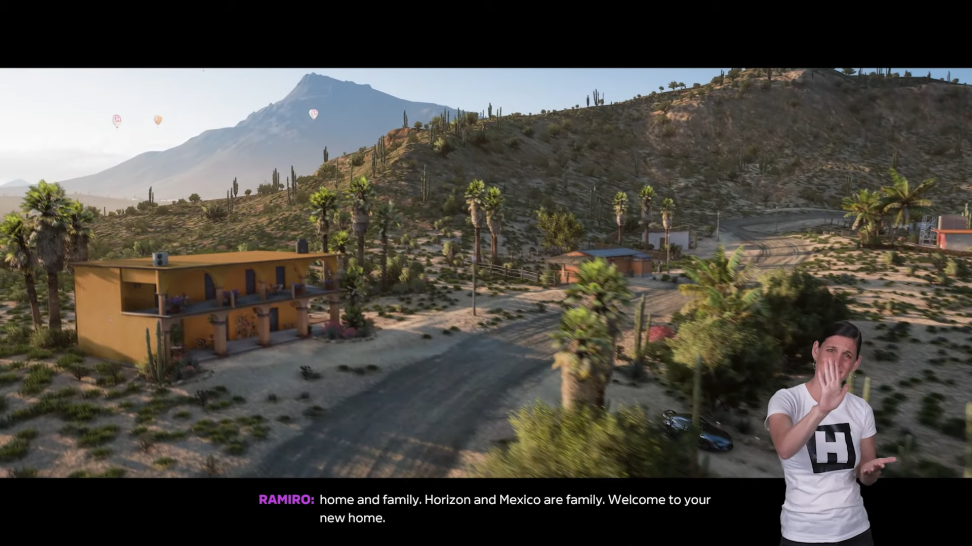 В Forza Horizon 5 добавят перевод на язык жестов для всех кат-сцен — кажется, впервые в AAA-играх | Game Land