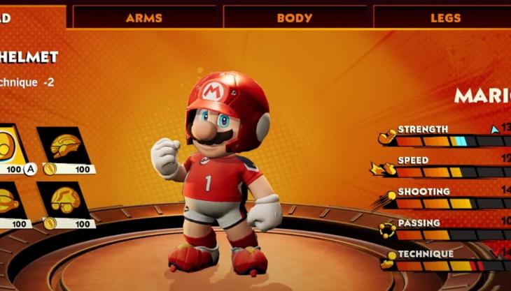 Марио стал футболистом в игре Mario Strikers: Battle League